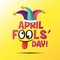 April fool\'s day, Typography, Colorful