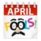April Fools Day Calendar Icon