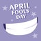 April fools day smile poster