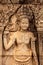 Apsara dancer stone carving