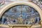 Apse mosaic inside the church Santa Pudenziana, Rome, Italy