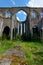 Apse, ruine Abbey Aulne Thuin Landelies, Belgium