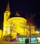 The apse of St Nicholas Church, Bad Ischl, Austria