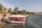 AQABA, JORDAN- MAY 01, 2016: Glass boats