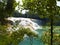 Aqua Azul waterfall in Mexico