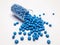 Aqua blue masterbatch granule