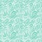 Aqua blue pattern with loops