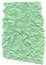 Aqua Green Fiber Paper - Crumpled with Torn Edges