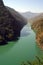 Aqua green river Beas IN HImalachal India