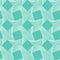 Aqua Menthe,Neo mint,emerald, turquoise geometric vector seamless pattern.Color 2020. Repeating square texture in neo