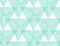 Aqua Menthe,Neo mint,emerald, turquoise geometric vector seamless pattern.Color 2020. Repeating texture in neo mint