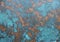 Aqua rust abstract design background