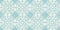 Aqua teal blue white vibrant watercolor batik azulejos tile border banner background. Seamless coastal blur linen effect