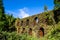 Aquaduct `Muro das Nove Janelas` Wall of the nine windows, SÃ£o Miguel Island, Azores, AÃ§ores, Portugal, Europe