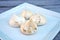 Aquafaba (chickpea water) vegan meringue cookies