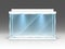 Aquarium glass box, terrarium with backlight.