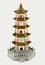 Aquarium Ornament(Pagoda)