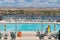 The Aquarius Resort pool in Laughlin
