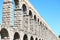 Aqueduct historical architecture Roman ruin Segovia Spain