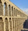 Aqueduct of Segovia. Castile and Leon, Spain.