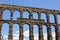 Aqueduct in Segovia, Castilla y Leon, Spain.