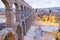 Aqueduct in Segovia, Castilla y Leon, Spain