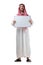 Arab with blank message
