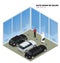 Arab businessman chooses Luxury car. Flat 3d vector isometric illustration. Cars for sale. Auto business, car sale and