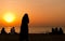 Arab Family at the Beach