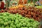 Arab fruit and vegetable market jerusalem old city israel middle east