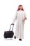 Arab man with luggage