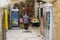 An Arab shop located in an alleyway at the Dome of the Rock Shrine in Jerusalem Israel.