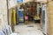 An Arab shop located in an allleyway at the Dome of the Rock Shrine