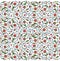 Arabesque Arabic seamless floral pattern. Branches with flowers, leaves and petals