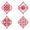 Arabesque Tile Ornaments