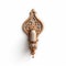 Arabesque Wall Sconce By Shira Inluh: 3d Rendered Ottoman Wood Sconce