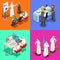 Arabian Business Isometric People