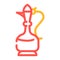 arabian coffee jug color icon vector illustration
