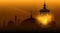 Arabian nights ramadan kareem islamic background