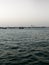 Arabian sea water at Dwarka