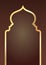 Arabian style decorative Islamic background