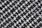 Arabic black and white cloth fabric pattern