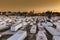 Arabic cemetery next to Ribat in Monastir, Tunisia