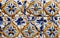 Arabic ceramic tile texture, classic and old school with 8K resolution