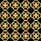 Arabic gold black background seamless pattern sparkling shimmer glitter design, decorative oriental pattern