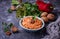 Arabic or Middle Eastern dip Muhammara