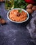 Arabic or Middle Eastern dip Muhammara