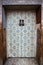 Arabic mosaic painted doors in Morocco