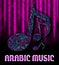 Arabic Music Means Sound Track And Arabian