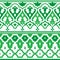 Arabic oriental ornament. Geometric pattern motif.